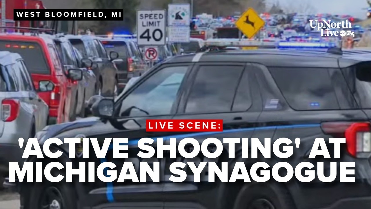BREAKING: Authorities, FBI responding to active shooter situation at Michigan synagogue