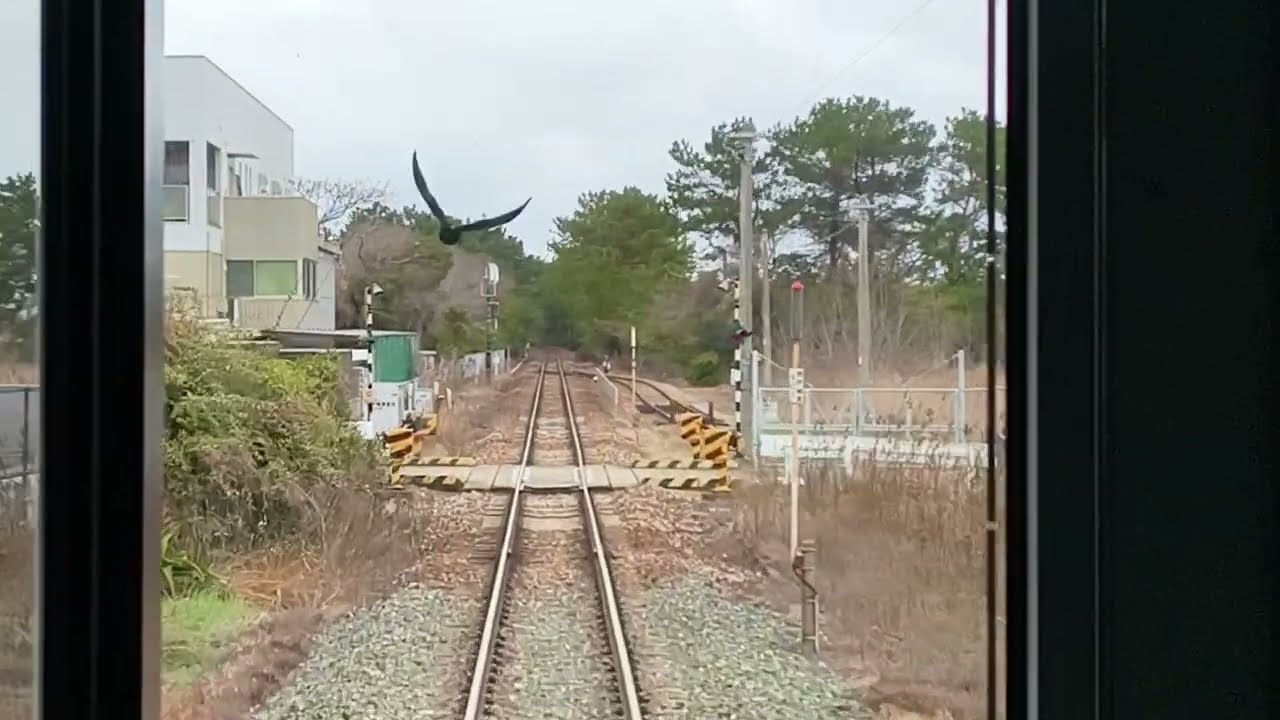 香椎線西戸崎→香椎　前面展望　2026/03/03