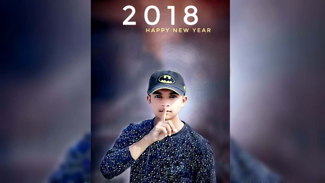 Picsart manipulation 2019 / happy new year 2019 photo editing / happy new year 2019 hindi