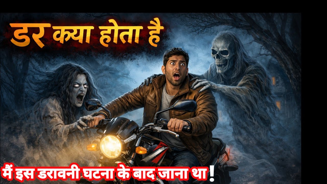 डर क्या होता है मैं उस भूतिया घटना के बाद समझ पाया था! सच्ची भूतिया घटना!#ghost #horror Scary 