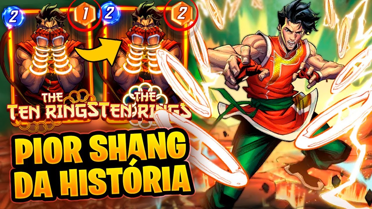 ESSE SHANG NOVO É TRISTE (Detesto carta que você sofre pra fazer funcionar) |Marvel Snap