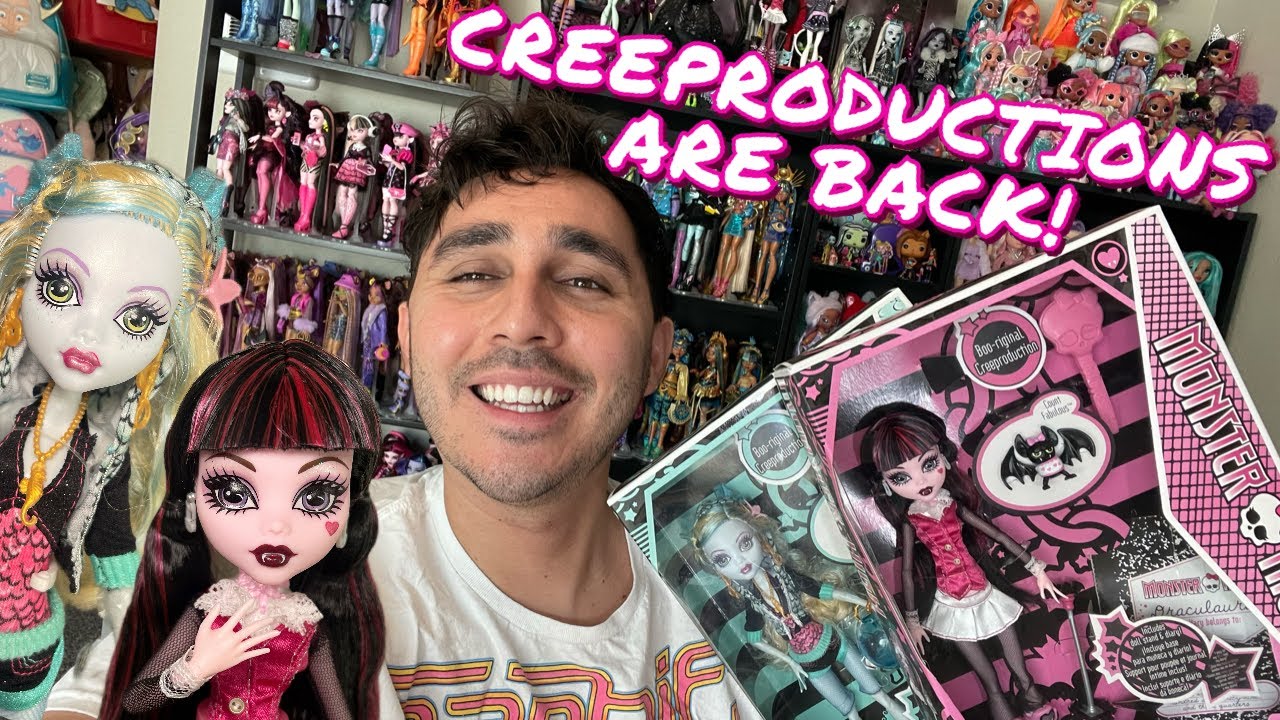 Unboxing The NEW Monster High Creeproduction Dolls! Ft. Draculaura & Lagoona Blue!