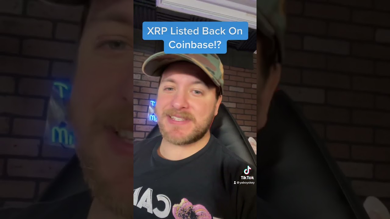 XRP Re listed On Coinbase!? #xrp #coinbase #ripple