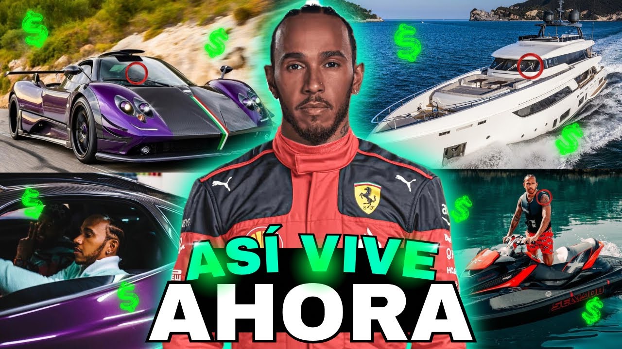 Así es la LUJOSA vida de LEWIS HAMILTON - 2024