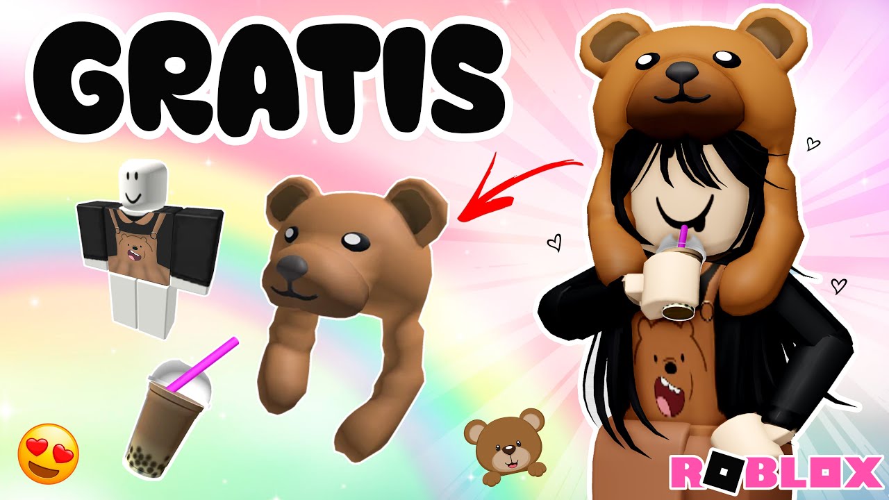 🐻 0 ROBUX | IDEIA DE ROUPA DE URSO GRATIS NO ROBLOX
