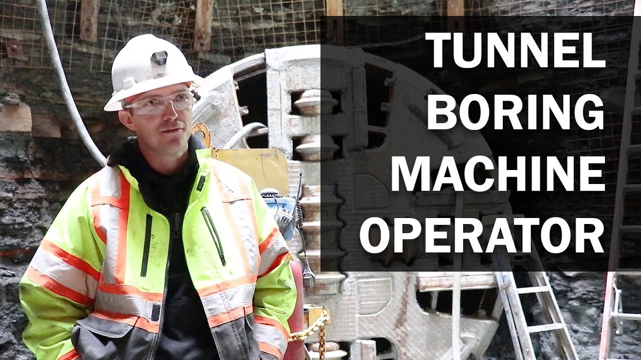 Job Talks - Tunnel Boring Machine Operator - Randy Gives a Detailed Description of his Job