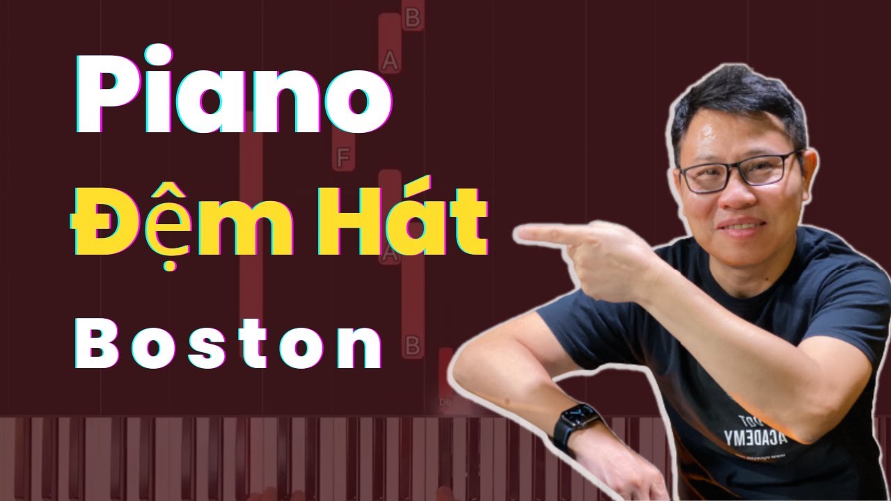 Học Piano Đệm Hát Boston 🎹 Cơn Mưa Phùn - Piano cùng Vũ Quang Trung | VQT Piano