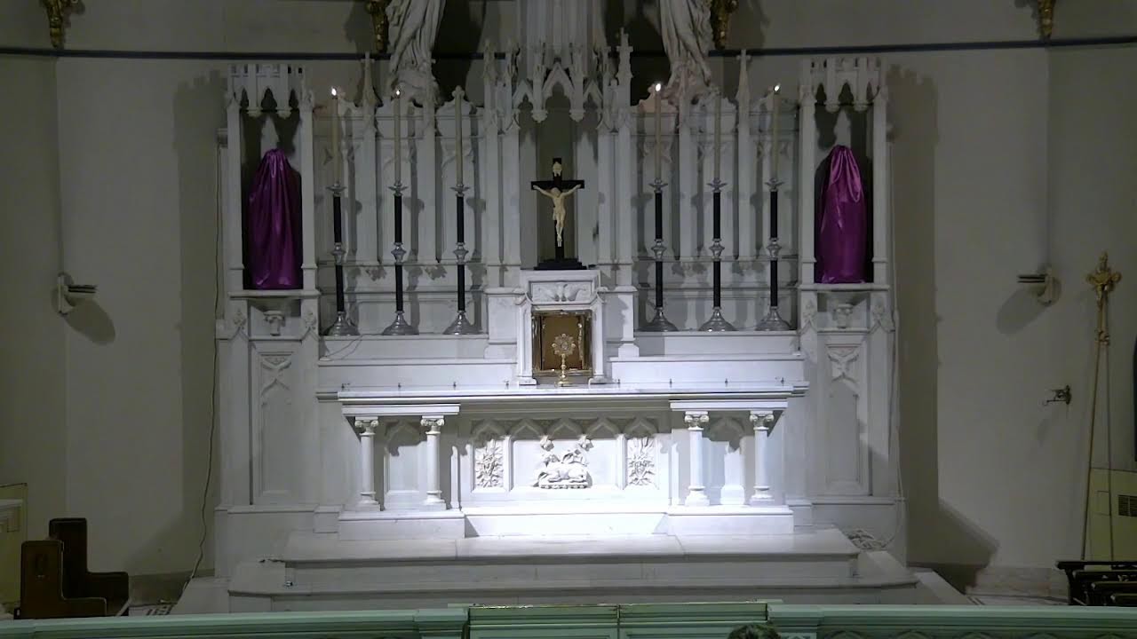 Good Friday 4/3/26 - Mass of the Presanctified, Adoration of the Cross, & Tre Ore