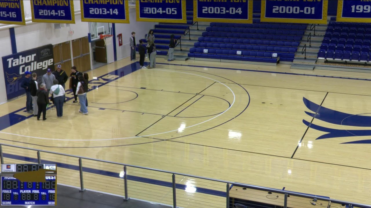 Tabor College vs Kansas Wesleyan University Men's College Basketball JV