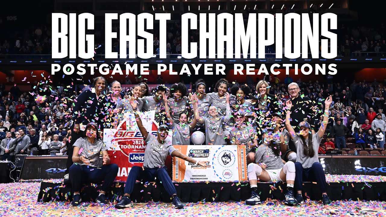 UConn Women's Basketball | 2024 BIG EAST Championship Postgame