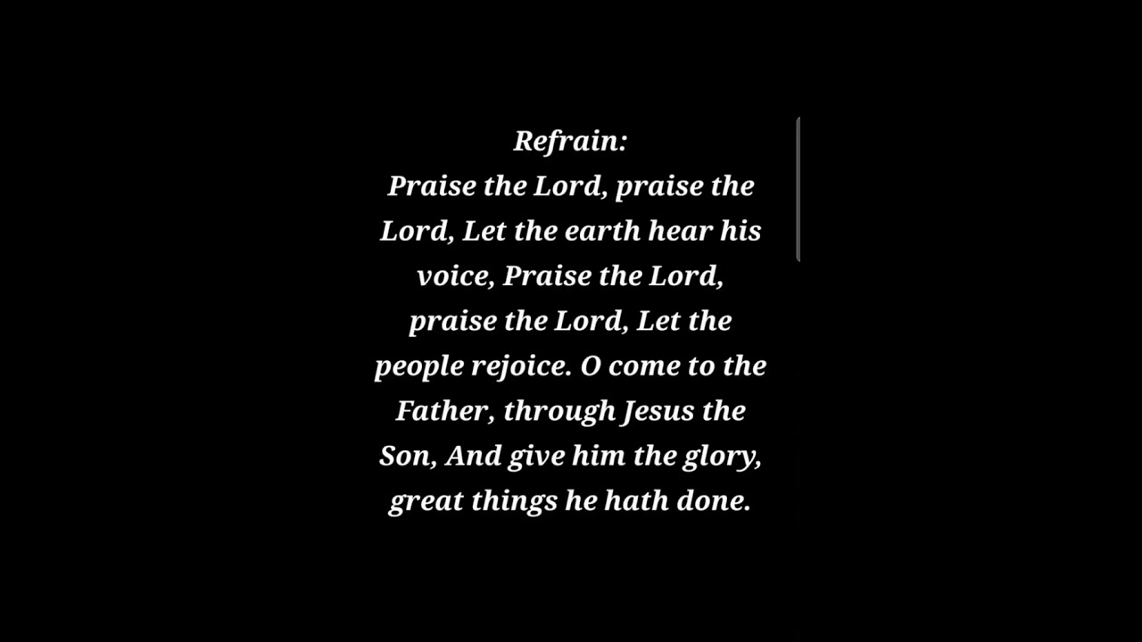 To God Be The Glory (Piano Only 🎹) 