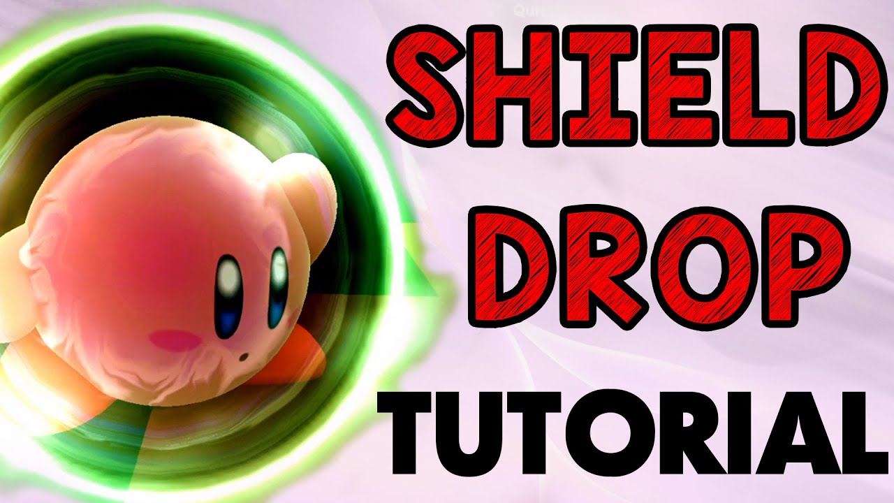 Shield Drop Tutorial! (Smash Wii U/Melee/64/Brawl)