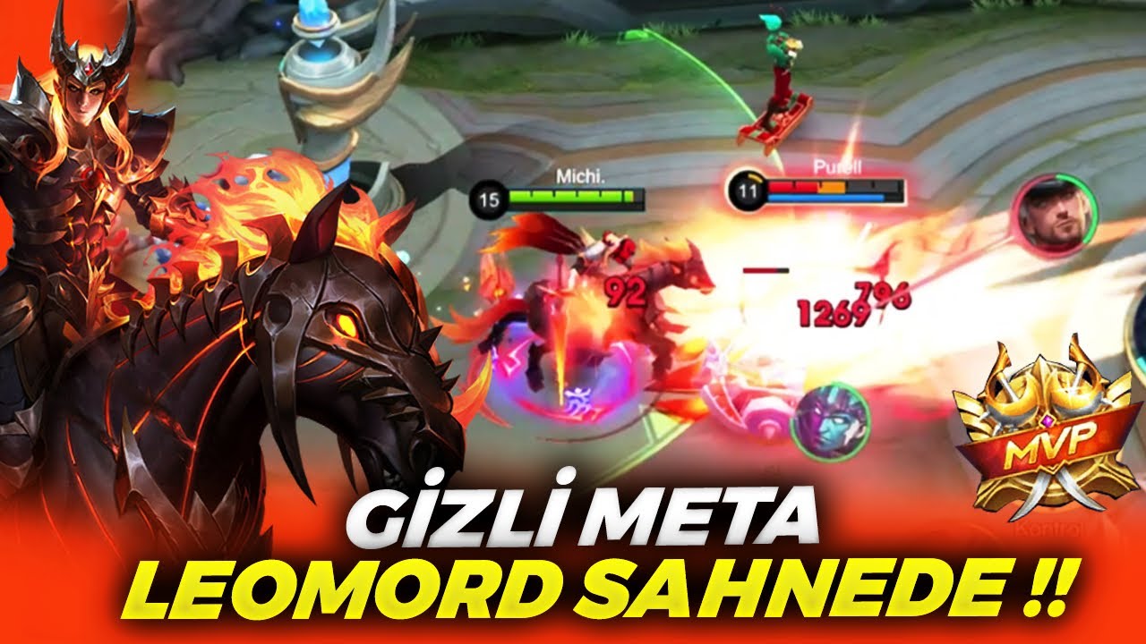 Q İLE TEK ATTIM - VURDUĞUM HASARA BEN BİLE İNANAMADIM !! GİZLİ META LEOMORD | Mobile Legends