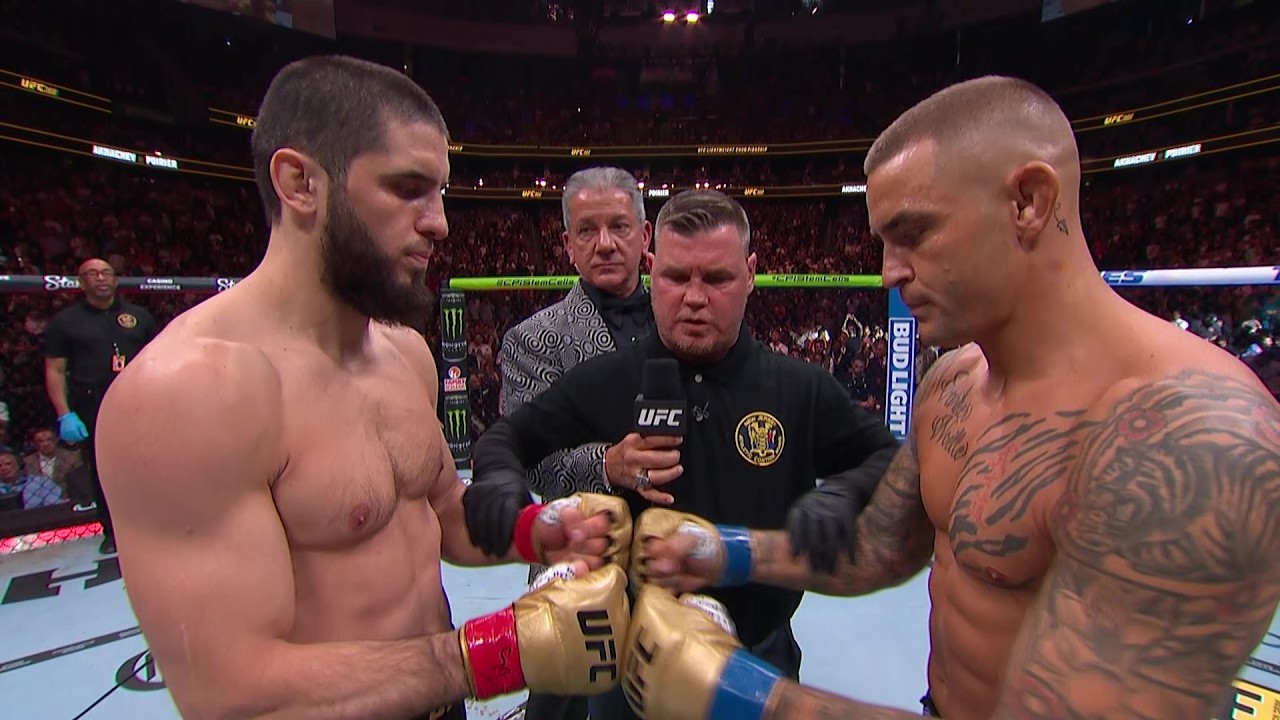 Islam Makhachev vs Dustin Poirier | FULL FIGHT