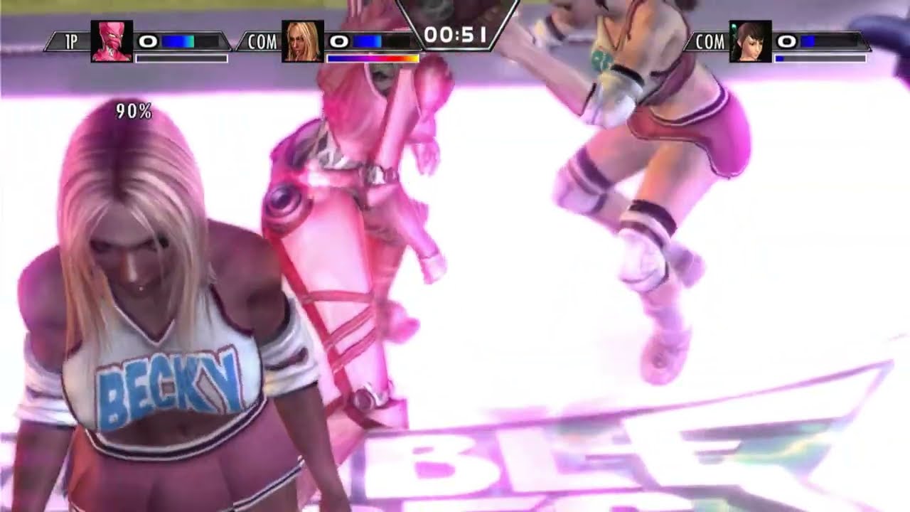 #RumbleRoseXX: Lady X subsistence vs Aisha vs Aigle 3 way match#RRXX#youtube