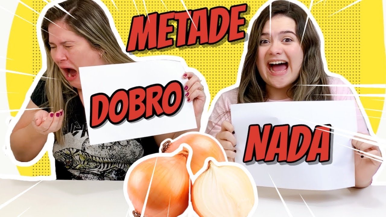 O DOBRO, METADE OU NADA! CHALLENGE COM MOMENTOS TENSOS