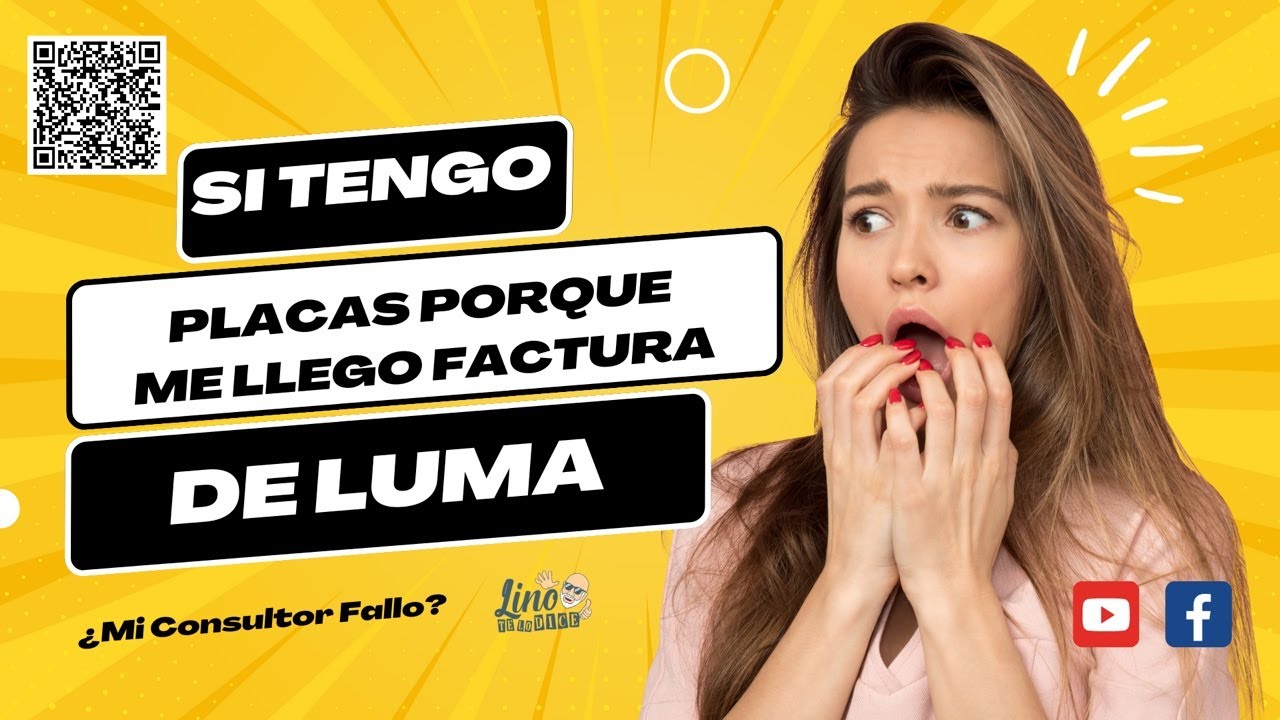 Una Factura de LUMA pero si Tengo Placas?