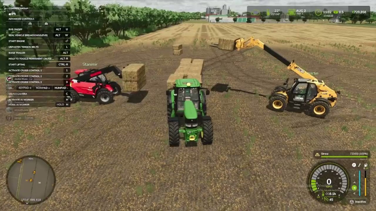 ИГРАЙ МУЛТИПЛЕЕР С ПРИЯТЕЛИ(Част1)#farmingsimulator25