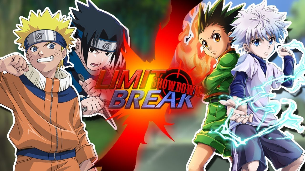 Наруто и Саске против Гона и Киллуа (Naruto VS Hunter x Hunter) | Limit Break: Showdown