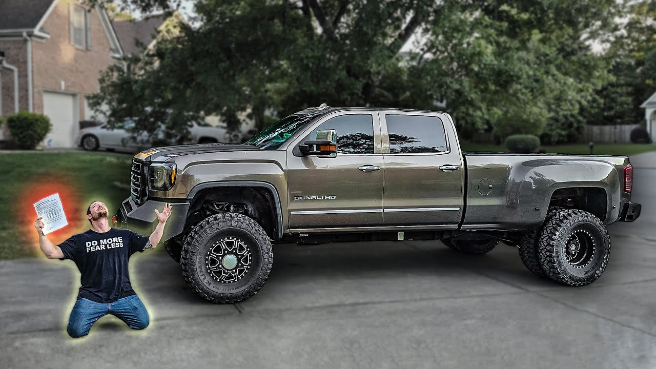 THE DUALLY IS FINALLY REGISTERED!!!