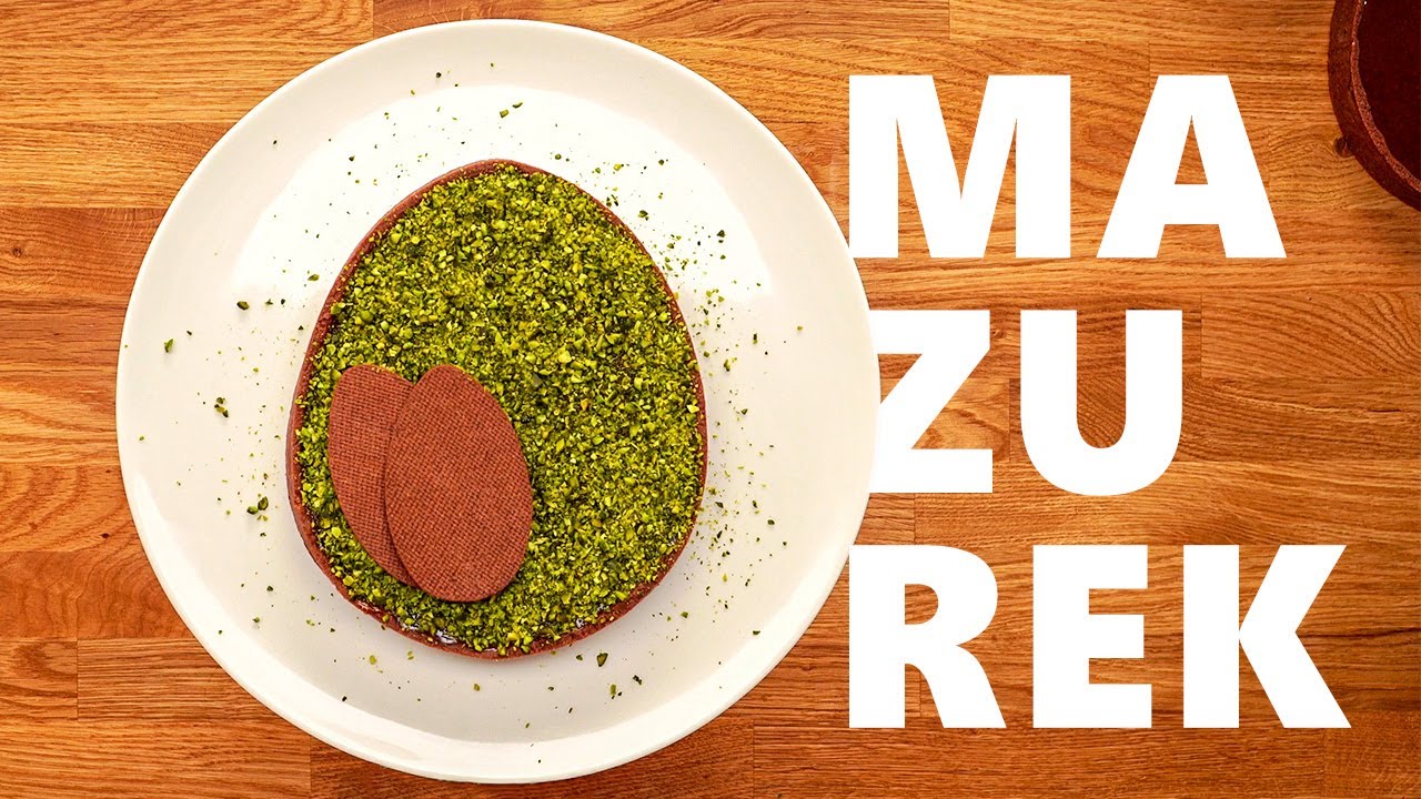 Czekoladowo-orzechowy MAZUREK z nutą moreli! 🐣 Wyborne ciasto na WIELKANOC | Krzysztof Ilnicki