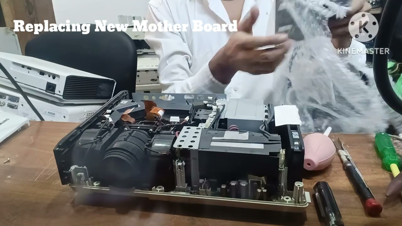 #Sony Projector (VPL-DX100) How To Change New MotherBoard/Disassemble And Assemble#Sony VPL-DX100