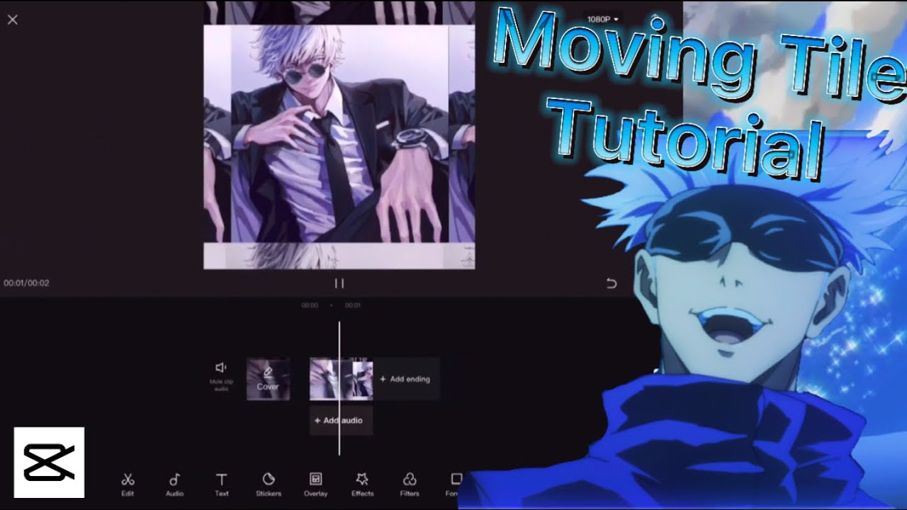 How to make a Moving Tile Effect | Tutorial | CapCut