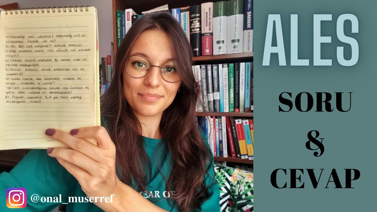 ALES Soru-Cevap📚 ALES Puanını Yükseltmek için Tavsiyeler 🤦‍♀️ Matematik için Nasıl Çalışılabilir?
