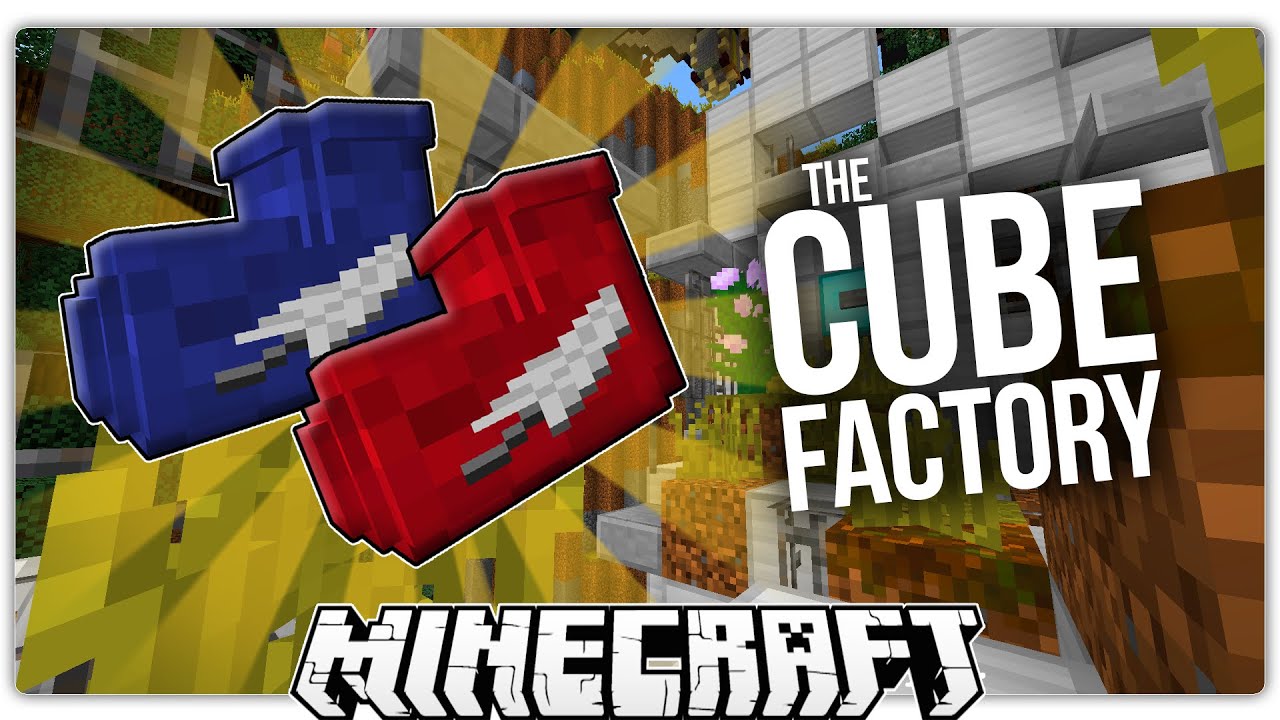 Minecraft | THE CUBE FACTORY | Amazing Command Block Custom Map