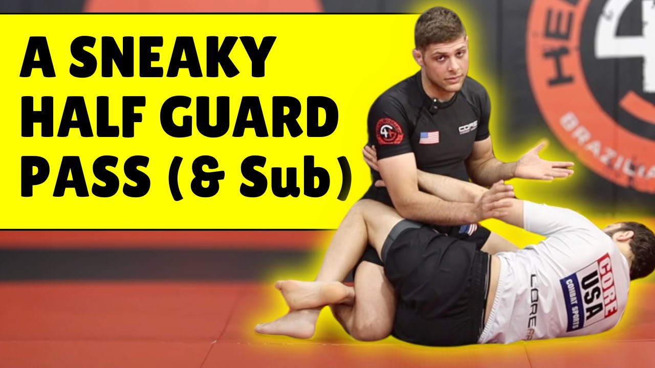 Passing the Half Guard using a Kimura