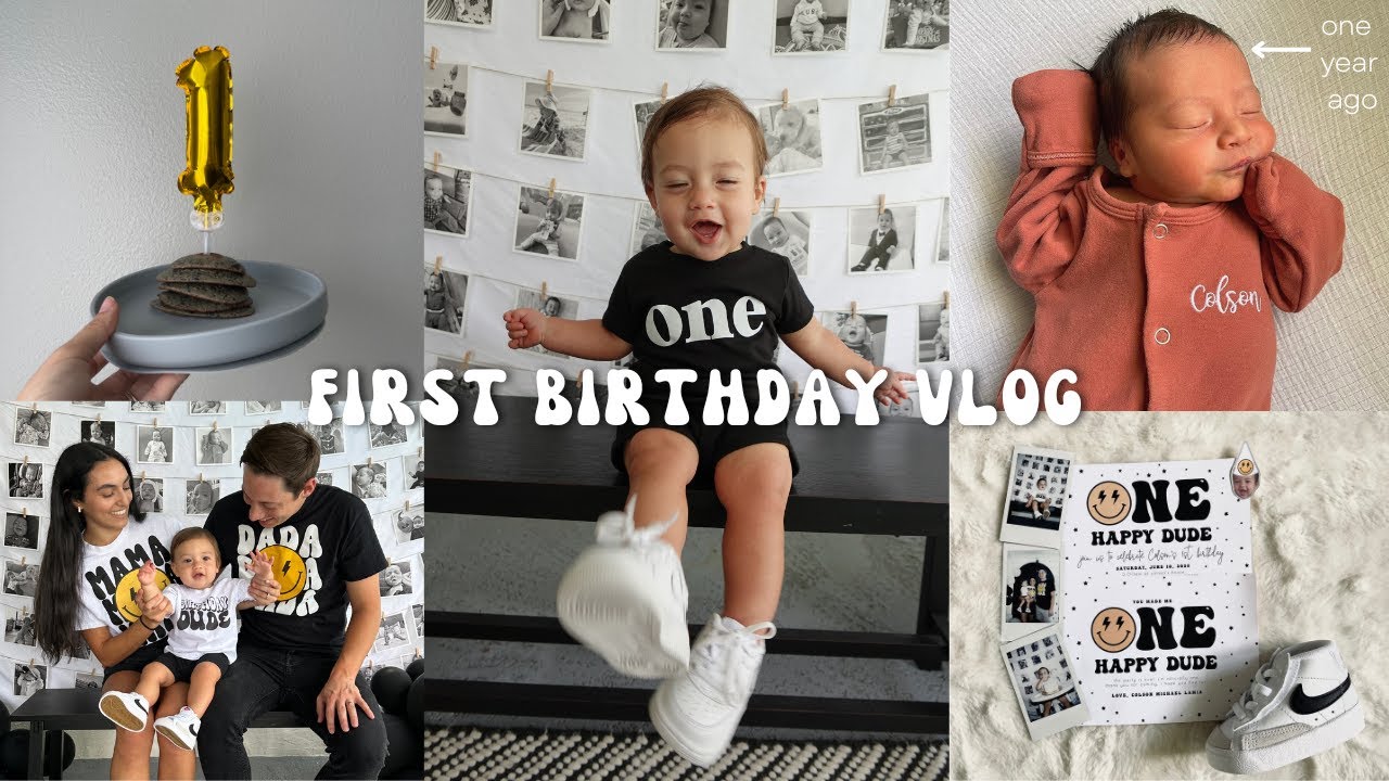 Official FIRST Birthday Vlog // I HAVE A TODDLER!!!