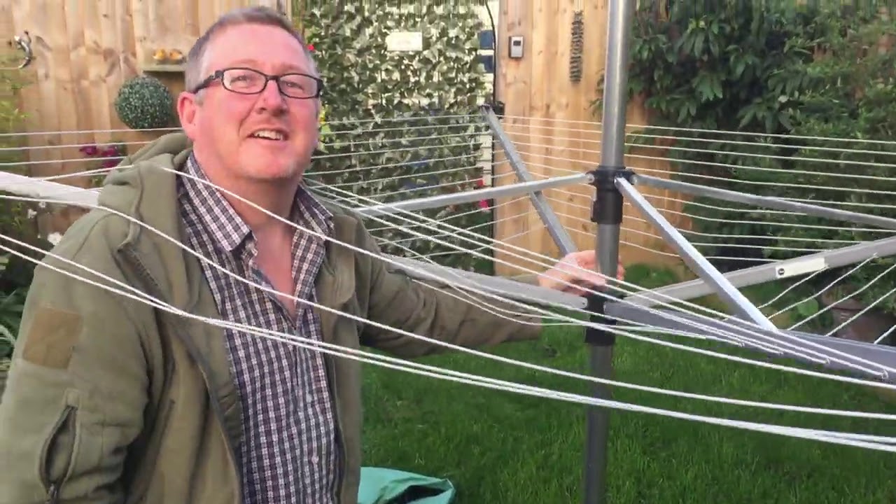 Brabantia Lift-O-Matic Rotary Airier - 50m - 1 year + review. Lots of use...
