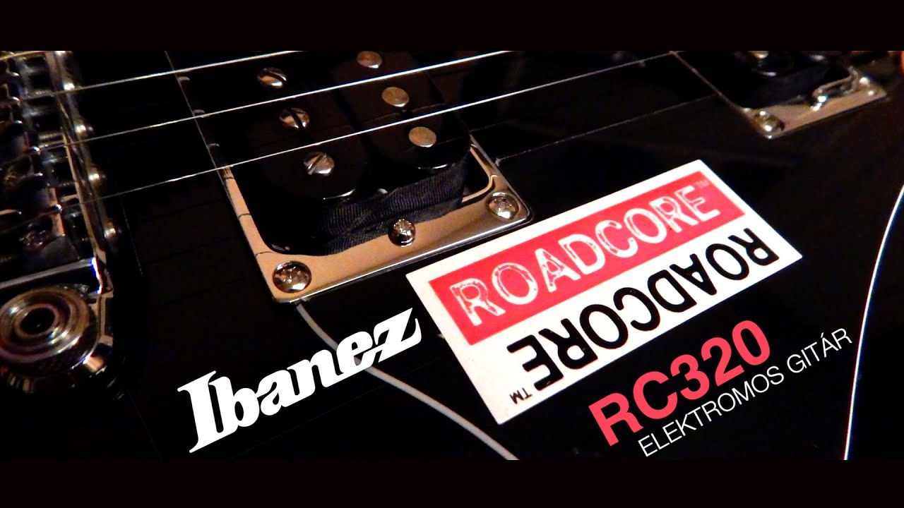 Ibanez Roadcore RC320 BK elektromos gitár