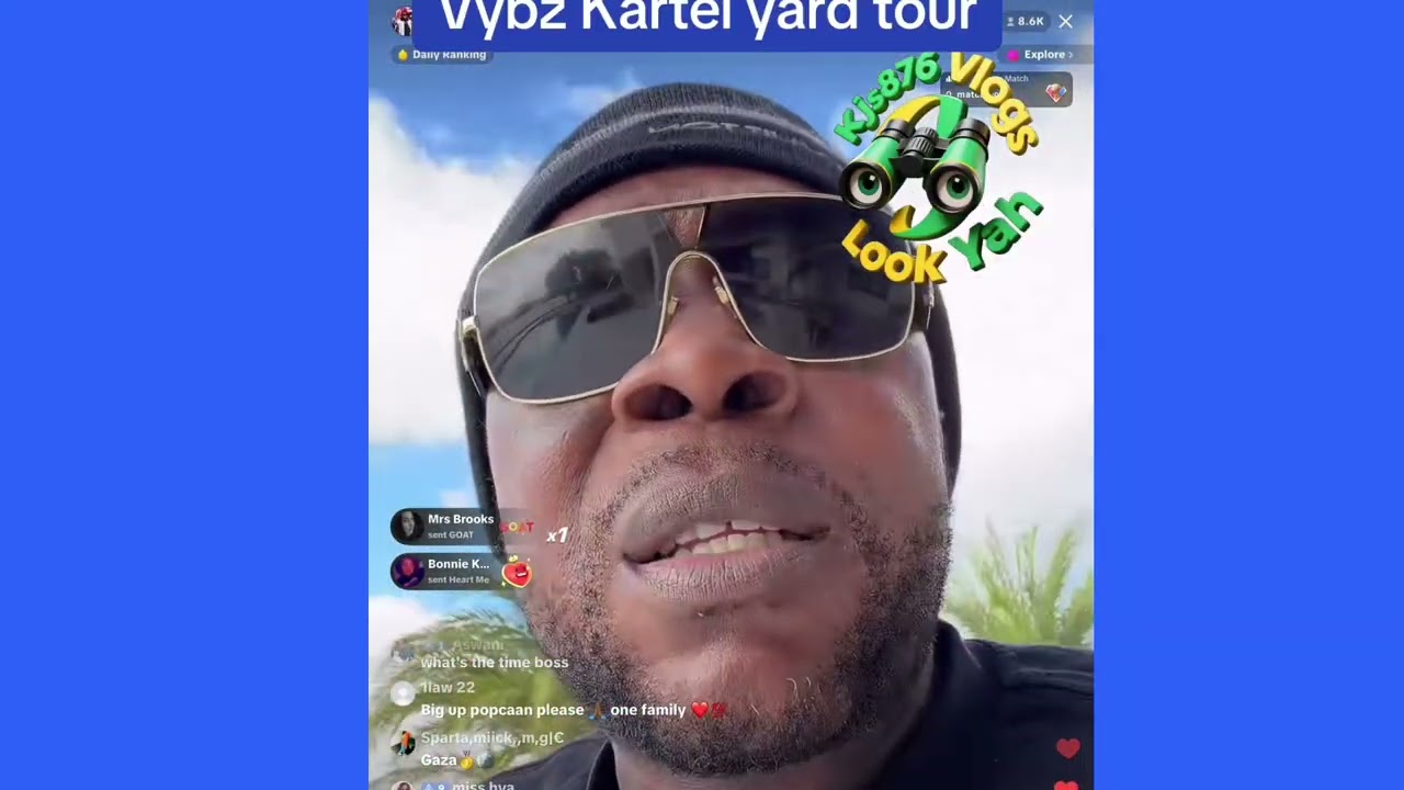 An outside tour of Vybz Kartel home