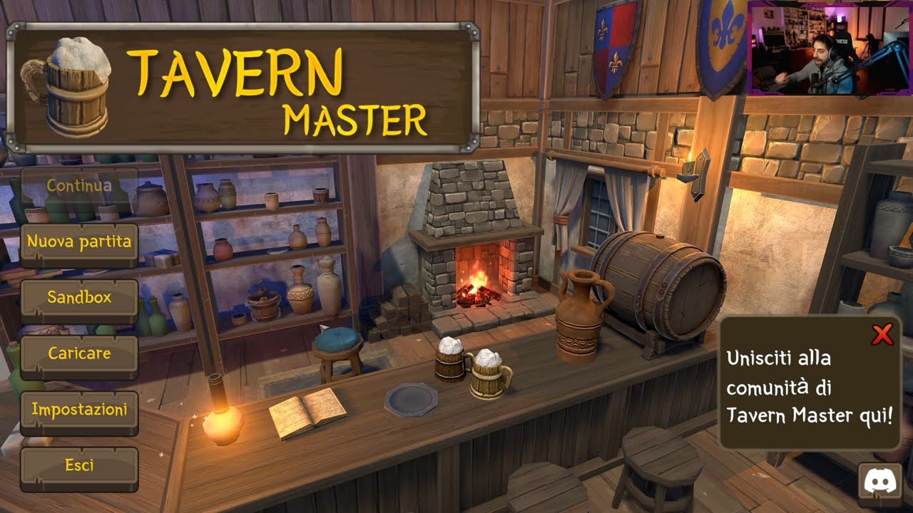 APRIAMO UNA TAVERNA - Tavern Master - Gameplay ITA - 01