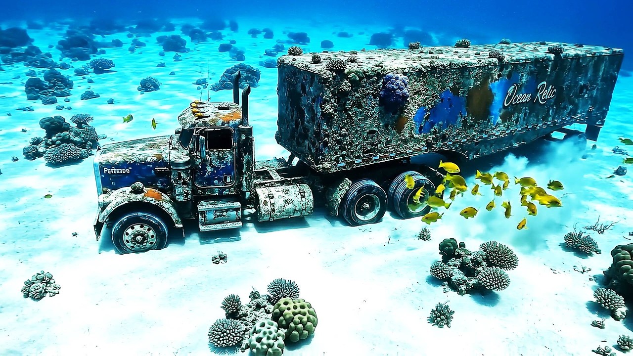 25 Years Abandoned: Ocean Semi Truck Reborn