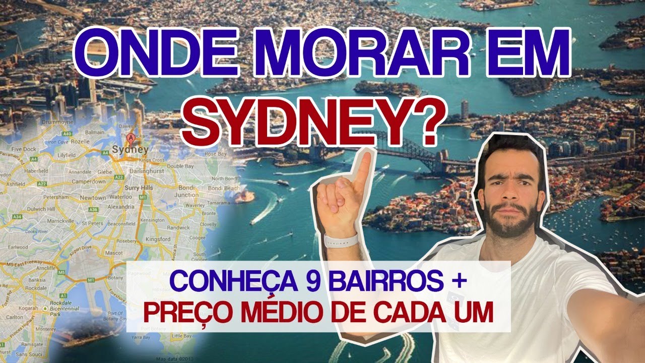 Qual o melhor bairro para morar em Sydney, Austrália - Conheça 9 bairros ideal para estudantes.