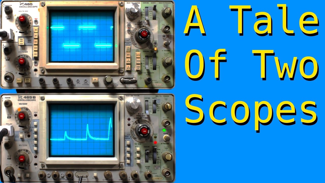 Ремонт осциллографов Tektronix 465 и 465B
