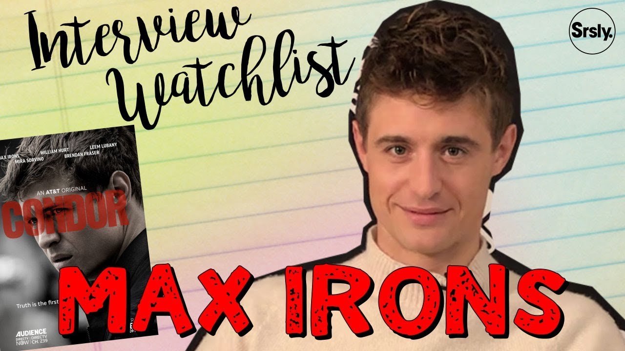 📺 Max Irons : Interview Watchlist spéciale 