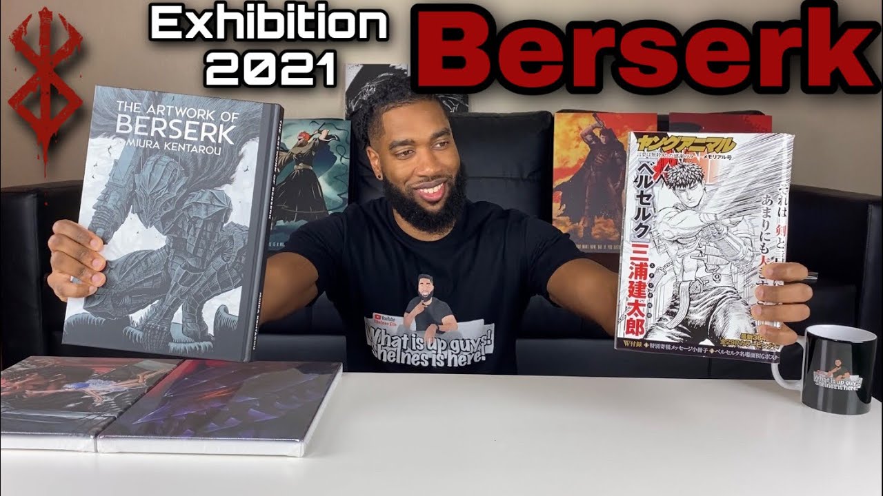 Berserk Exhibition 2021 Mini Haul Unboxing | Illustration Book | Chapter 364 | Canvas Art Boards