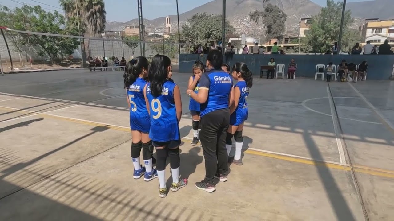 Categoría Sub 9 - Liga Distrital de Voleybol de Comas - Deportivo Géminis vs Comas Corazón