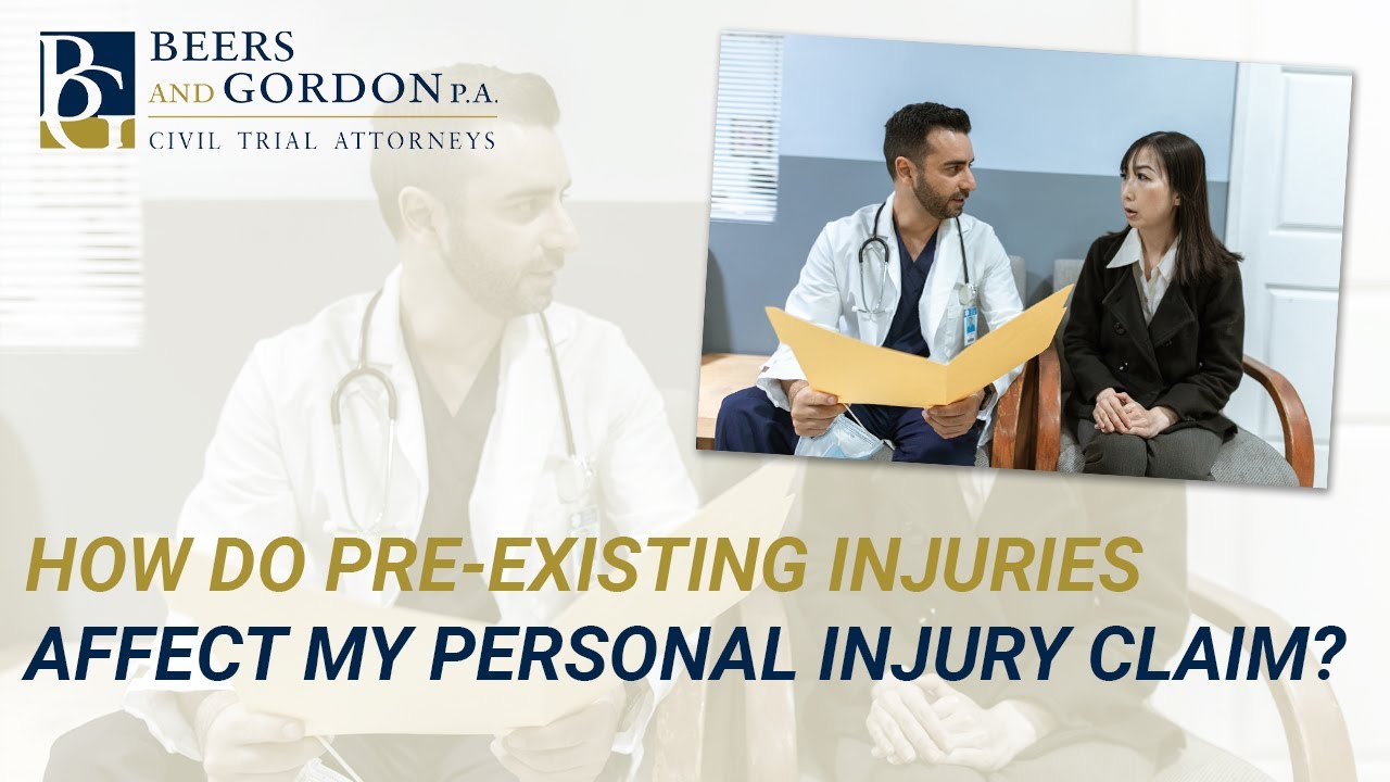 Will a Pre-Existing Injury Kill Your Injury Claim?