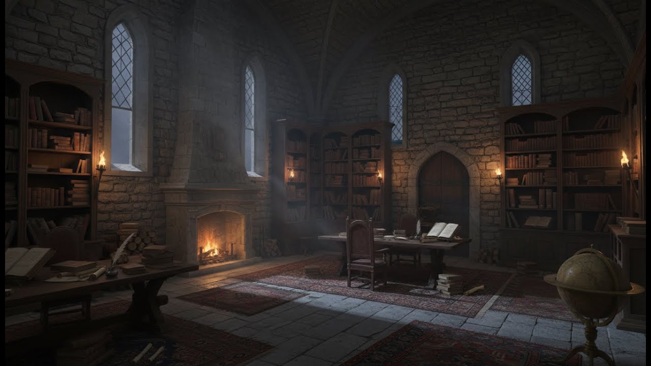 Silent Hours 🍁 Dark Academia Autumn Study Music