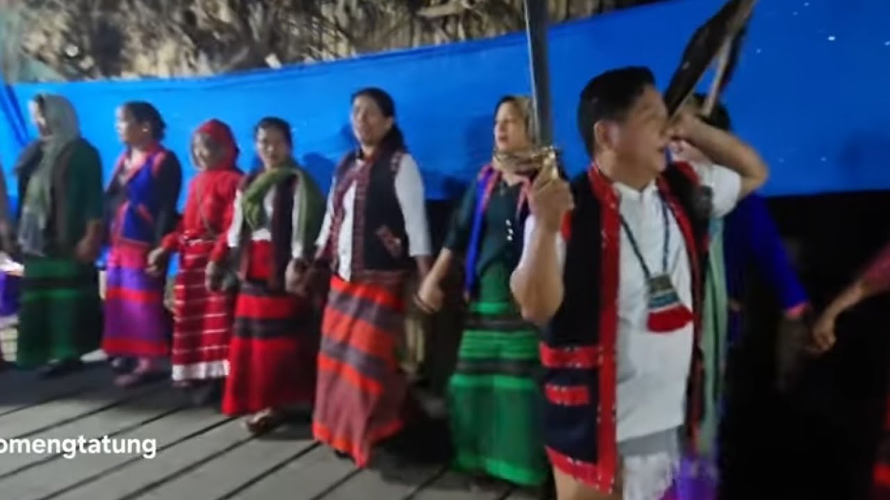 Adi Ponung led by Taja Bonung etc. Unying Giidi Ponung at Bogne Village Siang Dist.A.P.#Festival Cel