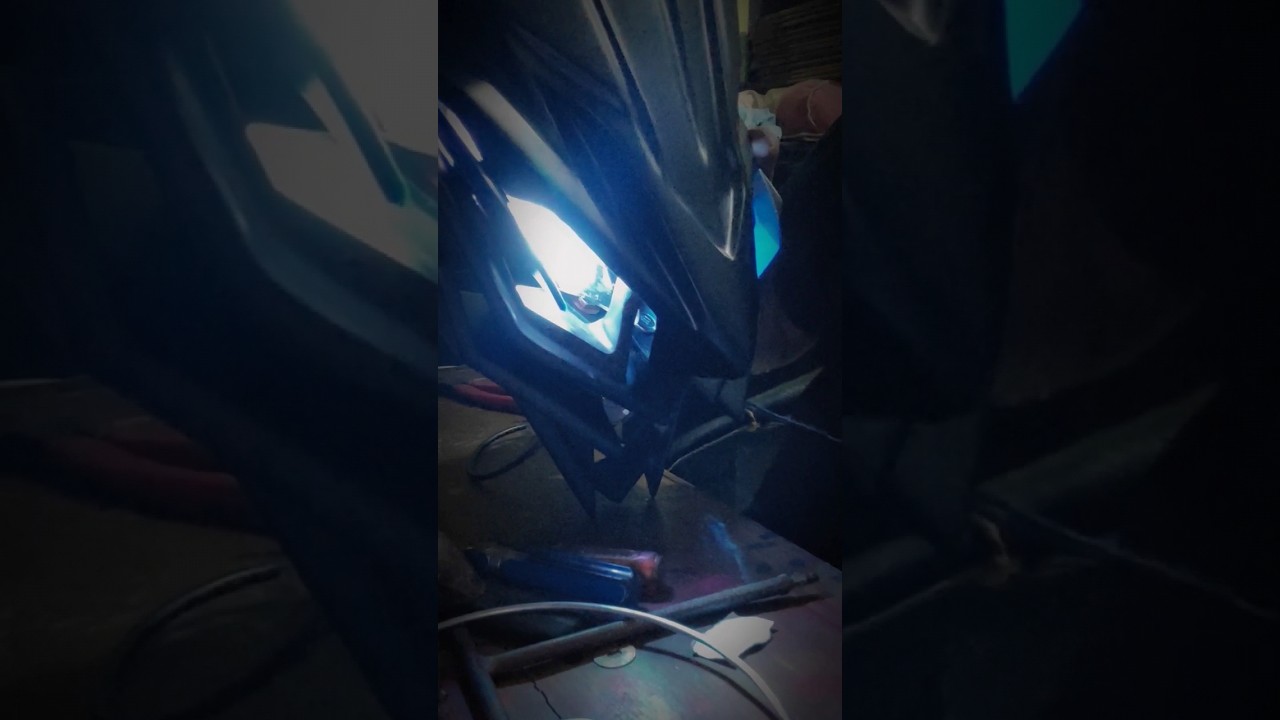 MT-25/ MT-03 Custom design headlamp assemble.. #yamaha #mt25 #mt03 #yamahamt #mt03brasil #mt03yamaha