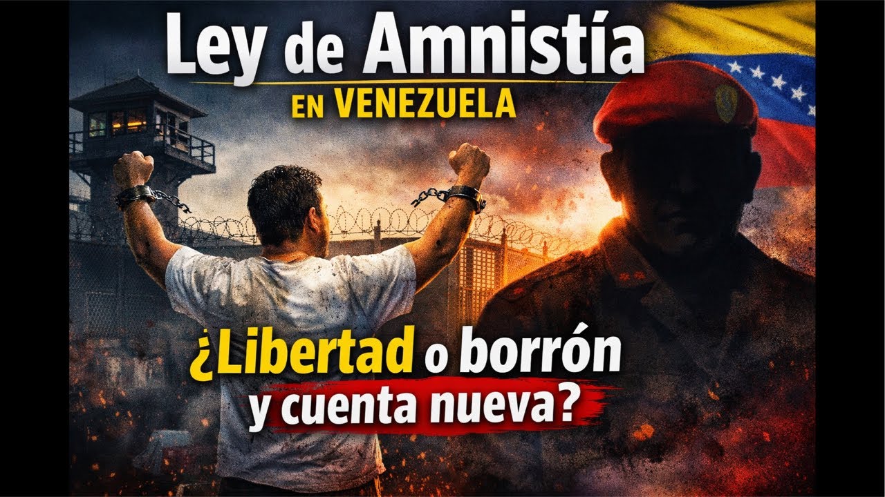 Ley de Amnistía en Venezuela ¿Libertad o borrón y cuenta nueva?