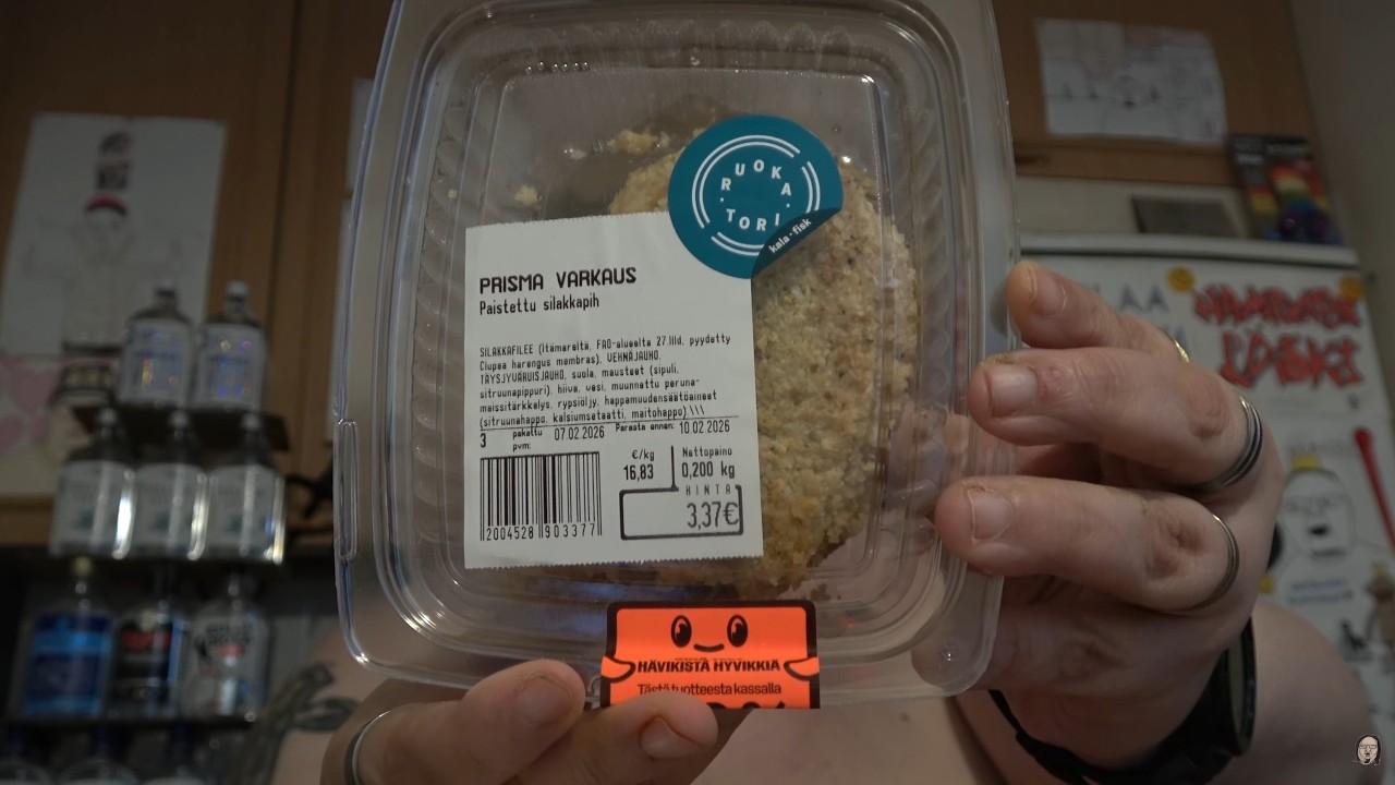Hampaaton läski syö: Osa 4359 - Paistettu silakkapihvi, Ruokatori Prisma Varkaus