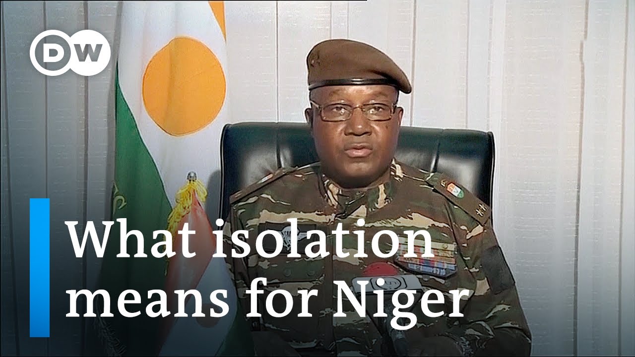 Niger increasingly isolated after coup as EU cuts financial ties | DW News