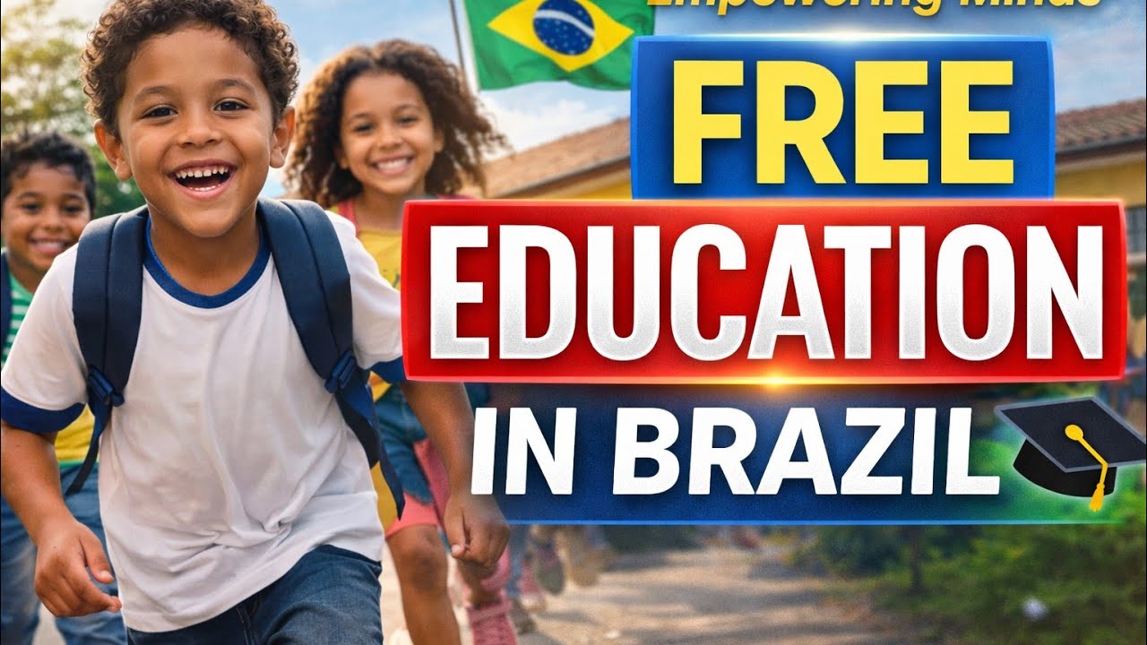 “Empowering Minds: How Education Is FREE in Brazil 🇧🇷”
