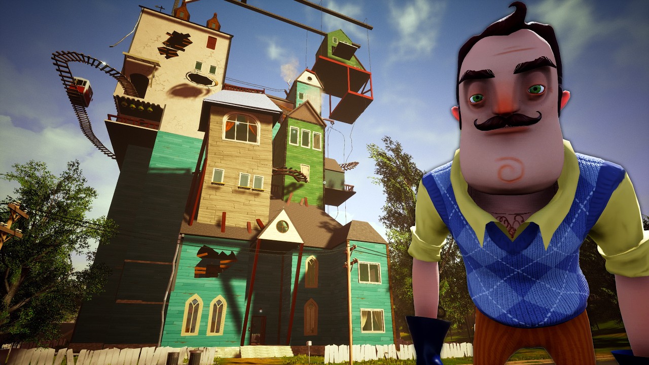 Hello Neighbor - Alpha 3 Concept House | Full Game Walkthrough
